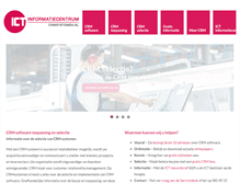 Tablet Screenshot of crmsystemen.nl